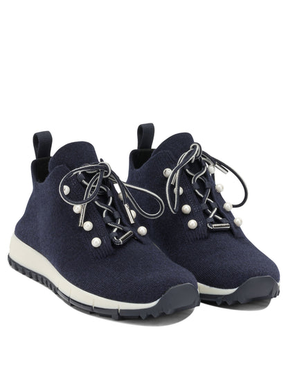 Jimmy Choo "Veles" Low-Top Sneakers - Blue