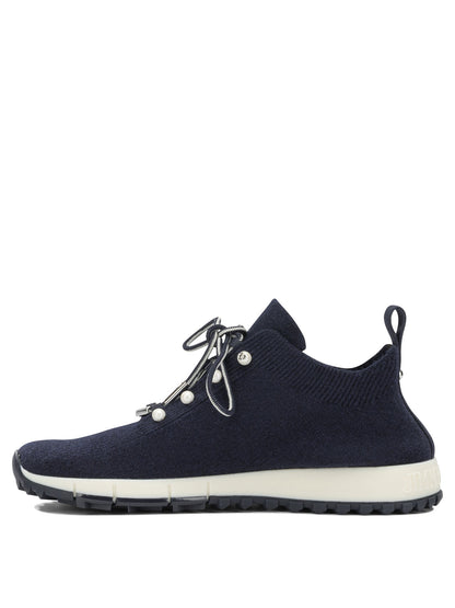 Jimmy Choo "Veles" Low-Top Sneakers - Blue