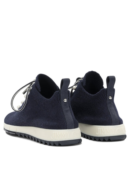Jimmy Choo "Veles" Low-Top Sneakers - Blue