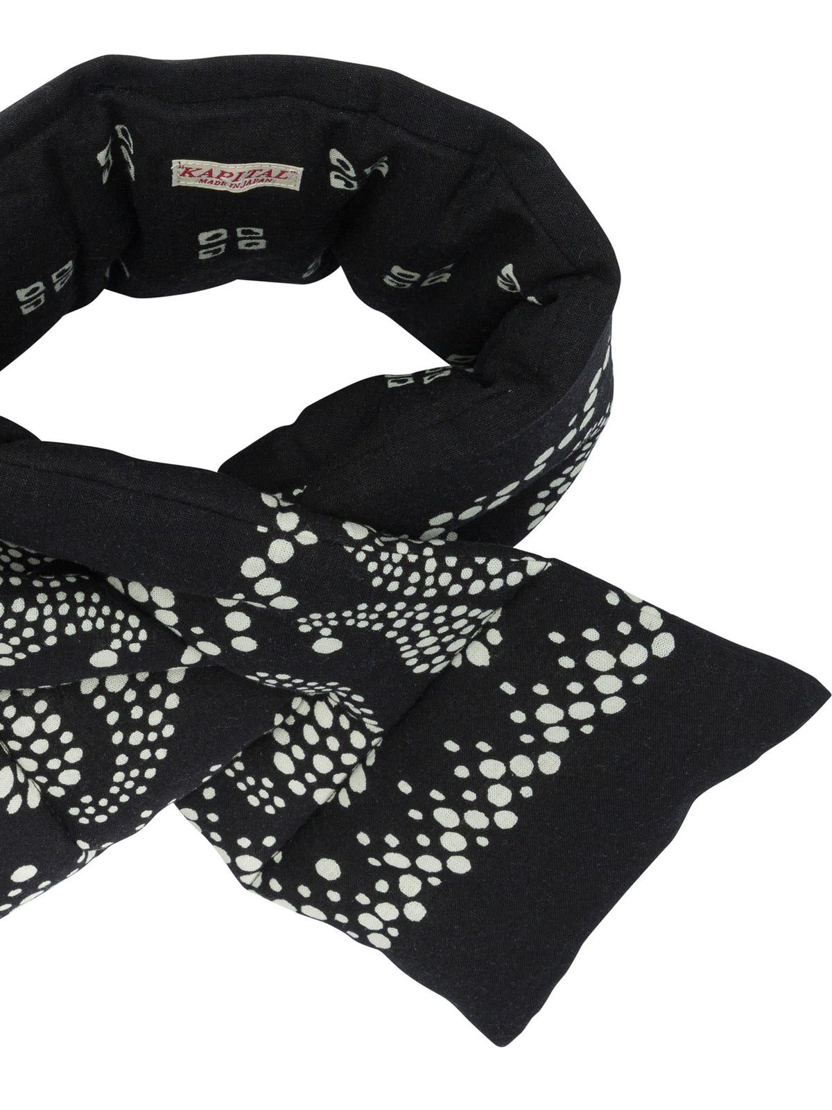 Kapital "Kesa" Classic Scarf - Black