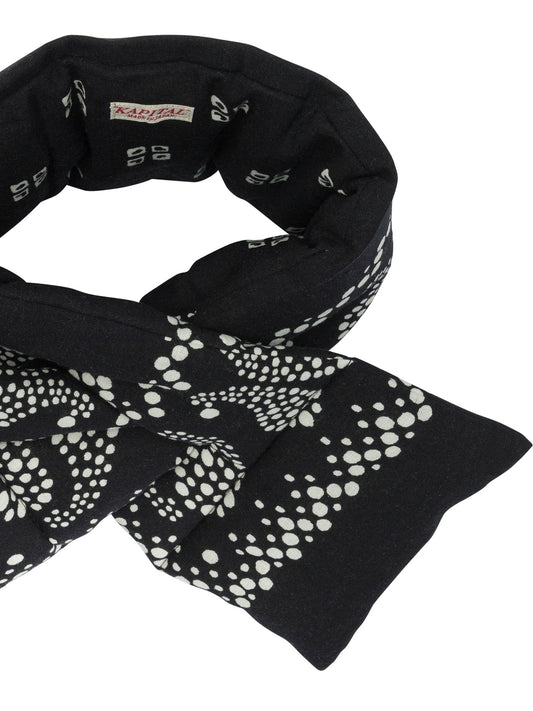 Kapital "Kesa" Classic Scarf - Black
