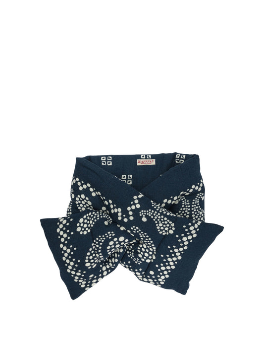 Kapital "Kesa" Classic Scarf - Blue