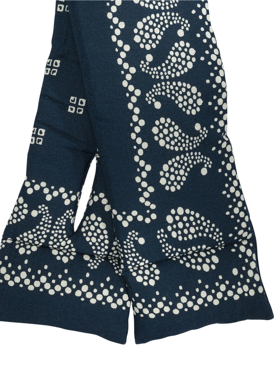 Kapital "Kesa" Classic Scarf - Blue