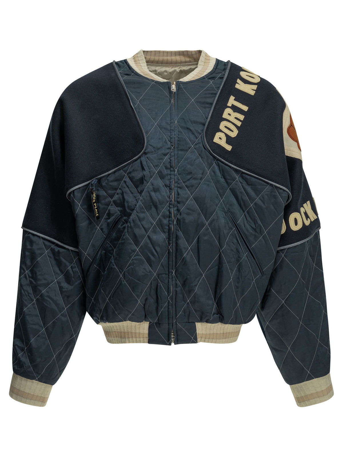 Kapital "Pearl Flag" Bomber Jacket - Blue
