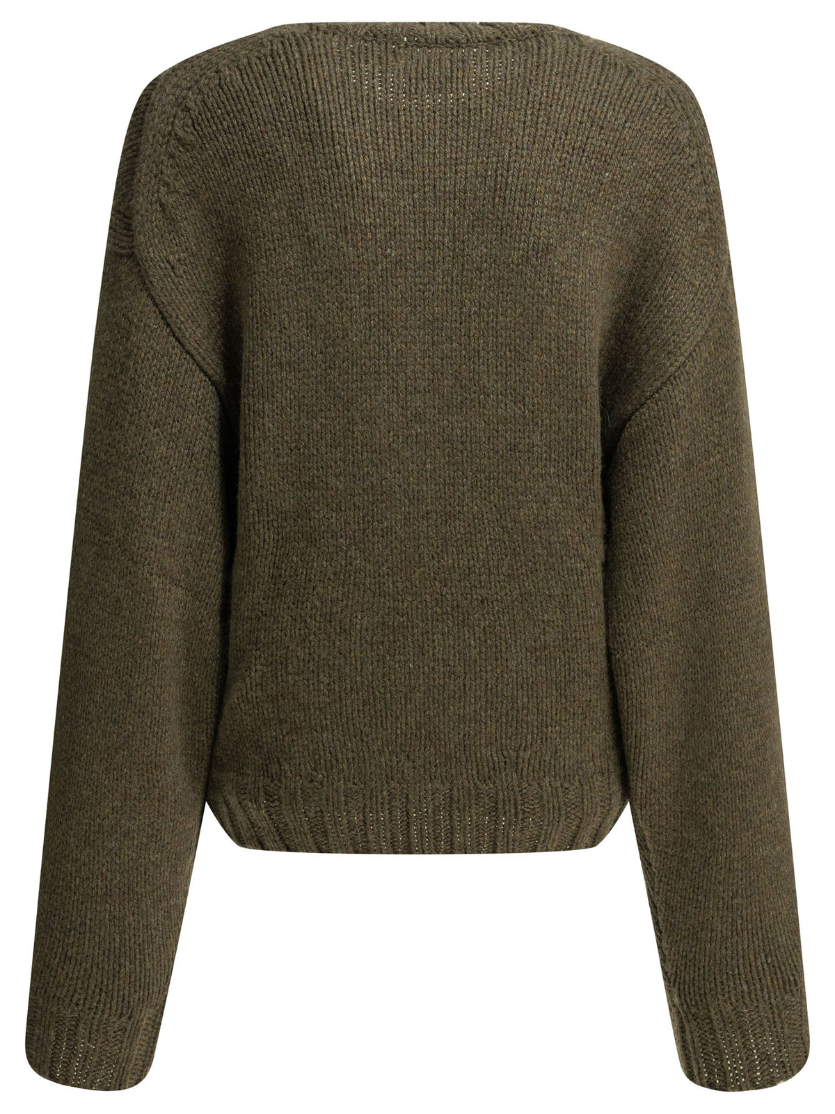 Khaite "Gemma" Crew-Neck Sweater - Green