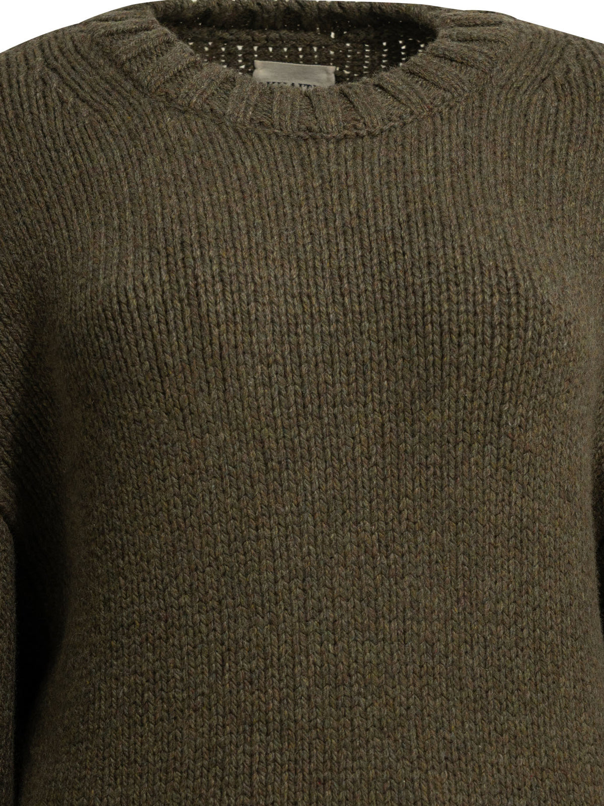 Khaite "Gemma" Crew-Neck Sweater - Green