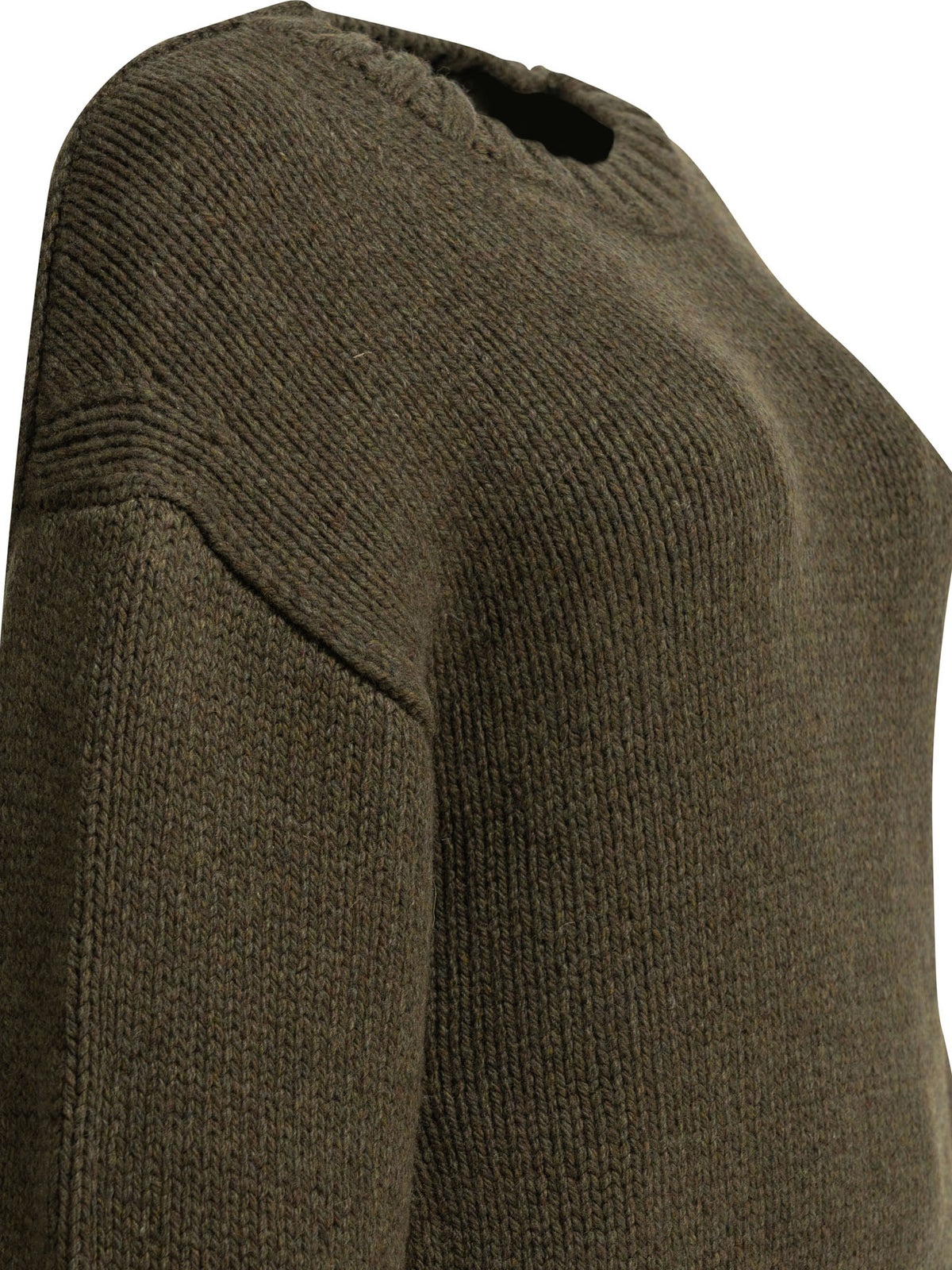 Khaite "Gemma" Crew-Neck Sweater - Green