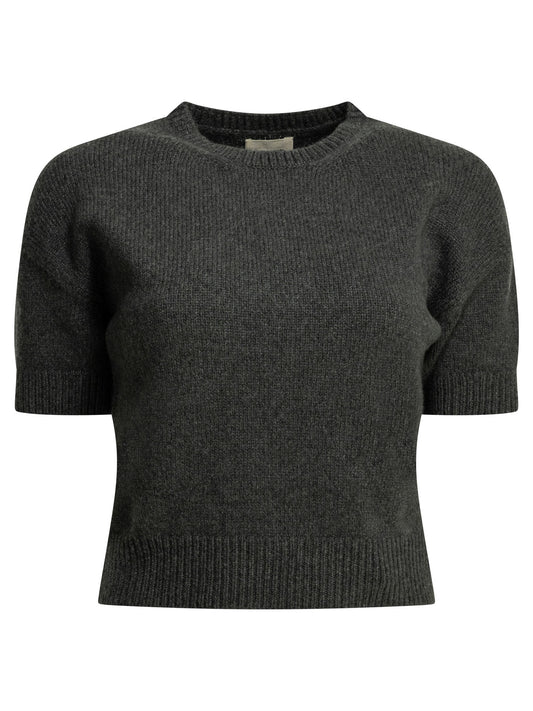 Khaite "Golden" crew-neck sweater - Grey