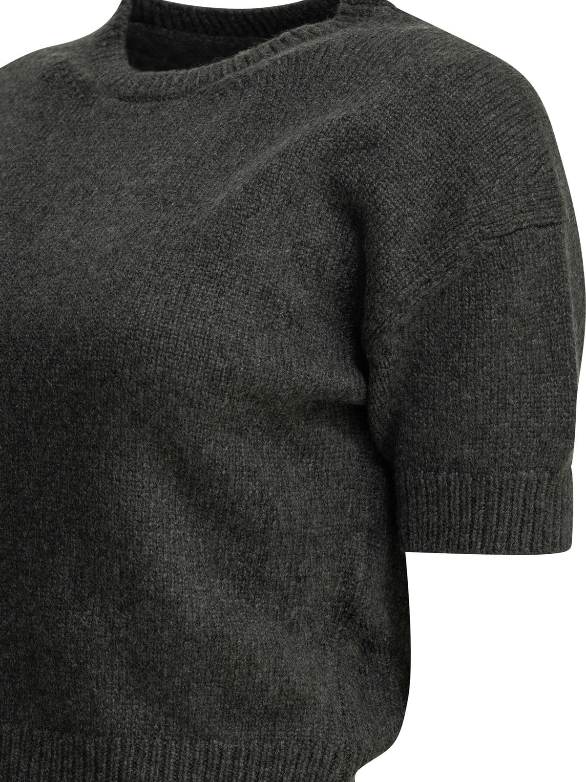 Khaite "Golden" crew-neck sweater - Grey