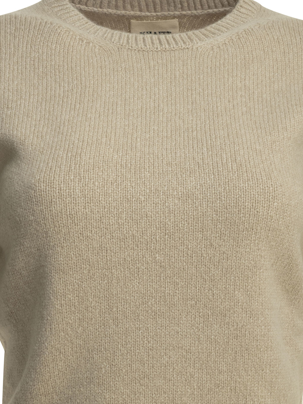 Khaite "Golden" crew-neck sweater - Beige