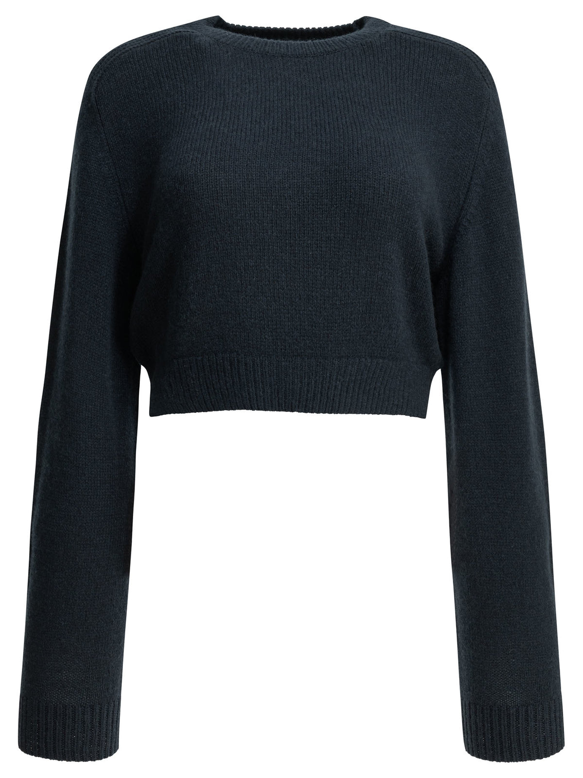 Khaite "Masie" Crew-Neck Sweater - Blue