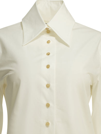 Khaite "Ivy" Formal Shirt - White