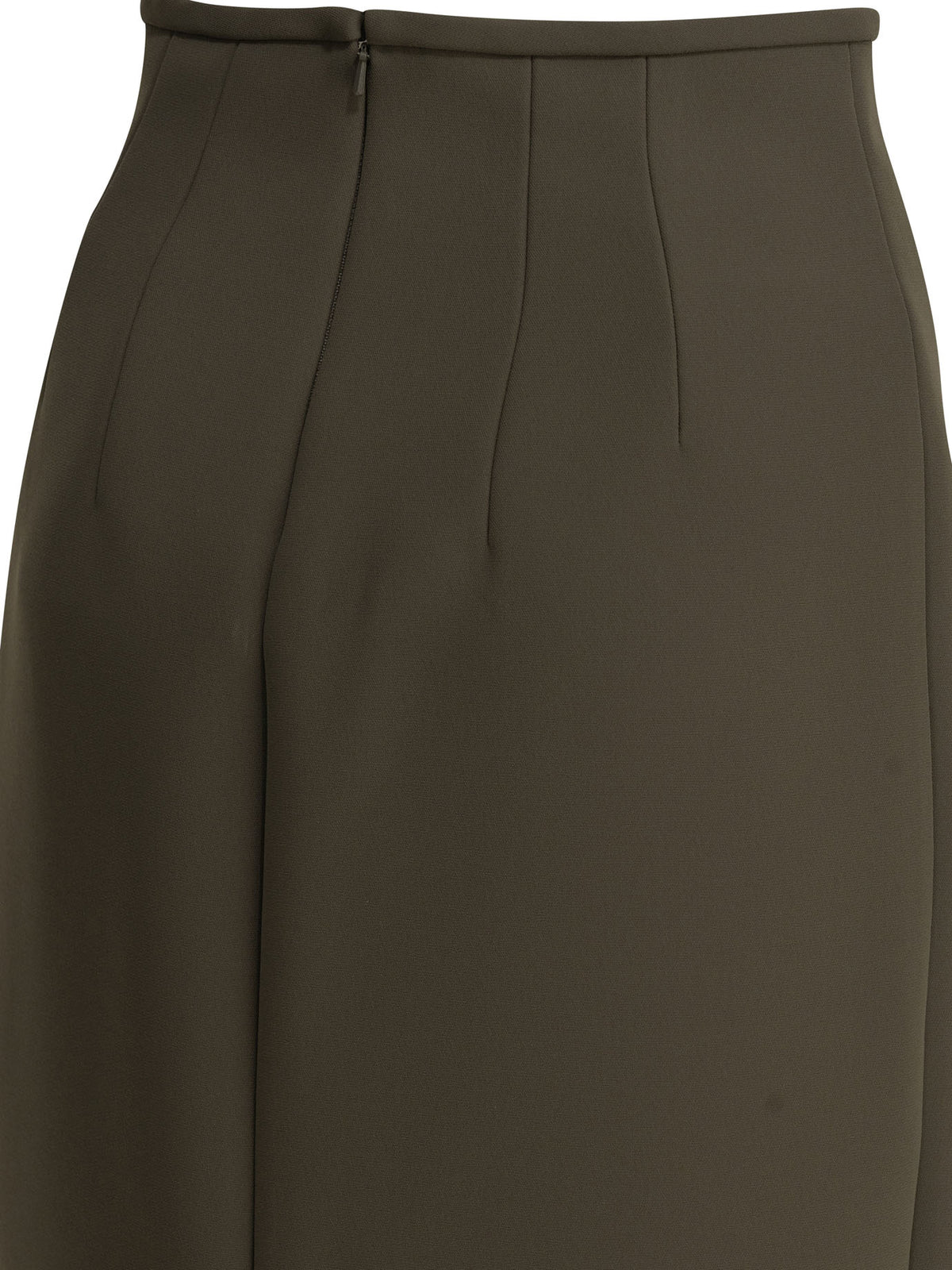 Khaite "Winton" Long Skirt - Brown