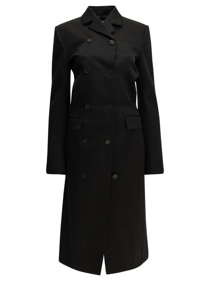 Khaite "Rolon" Long Coat - Black