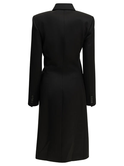 Khaite "Rolon" Long Coat - Black