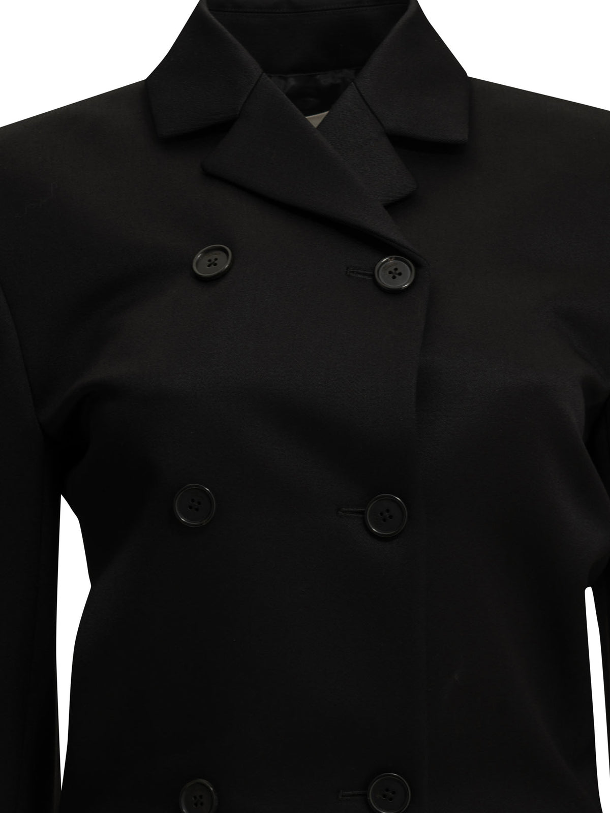 Khaite "Rolon" Long Coat - Black