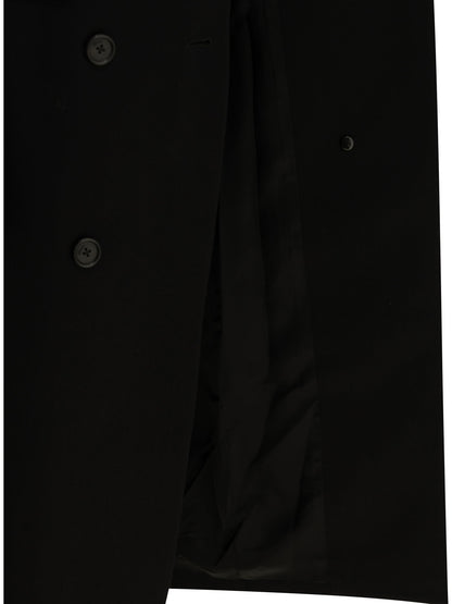 Khaite "Rolon" Long Coat - Black