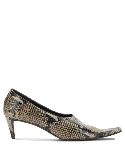 Khaite "Marlene 50MM" Pumps - Brown