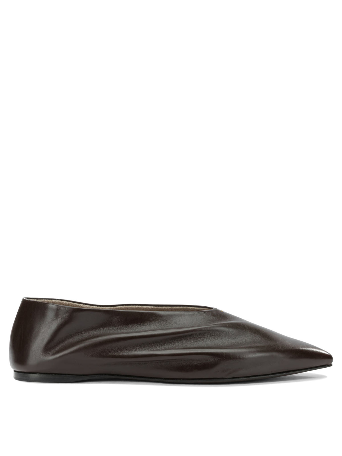 Khaite "Miriam" Classic ballet flats - Brown