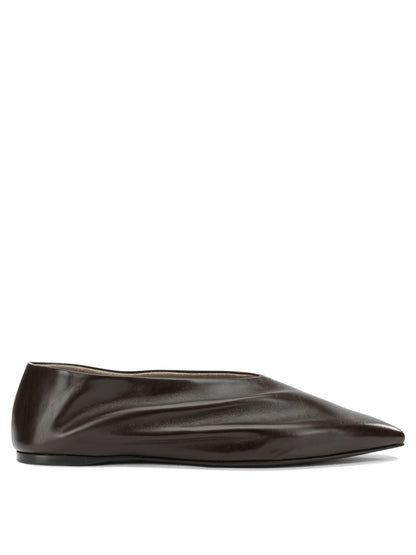 Khaite "Miriam" Classic ballet flats - Brown