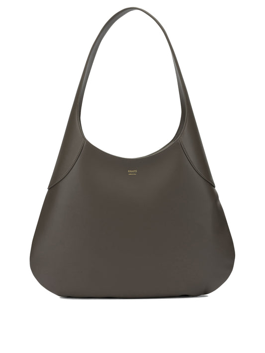 Khaite "Joan Hobo" large shoulder bag - Brown
