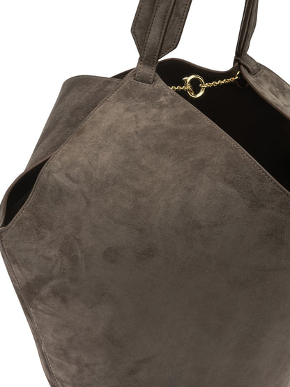 Khaite Medium "Lotus" shoulder bag - Brown