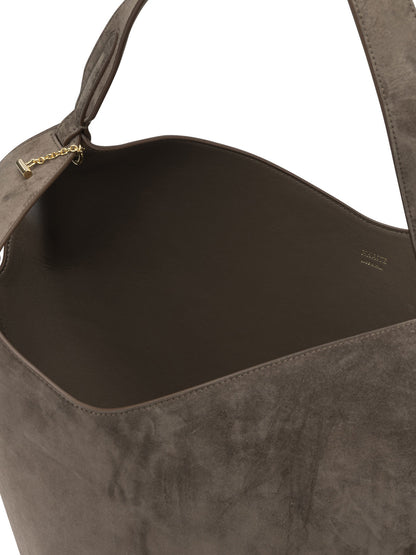 Khaite Medium "Lotus" shoulder bag - Brown