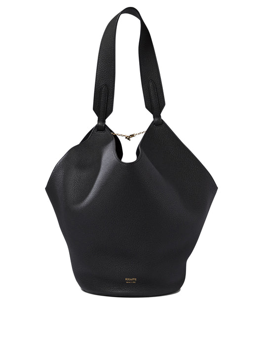 Khaite "Lotus" medium shoulder bag - Black