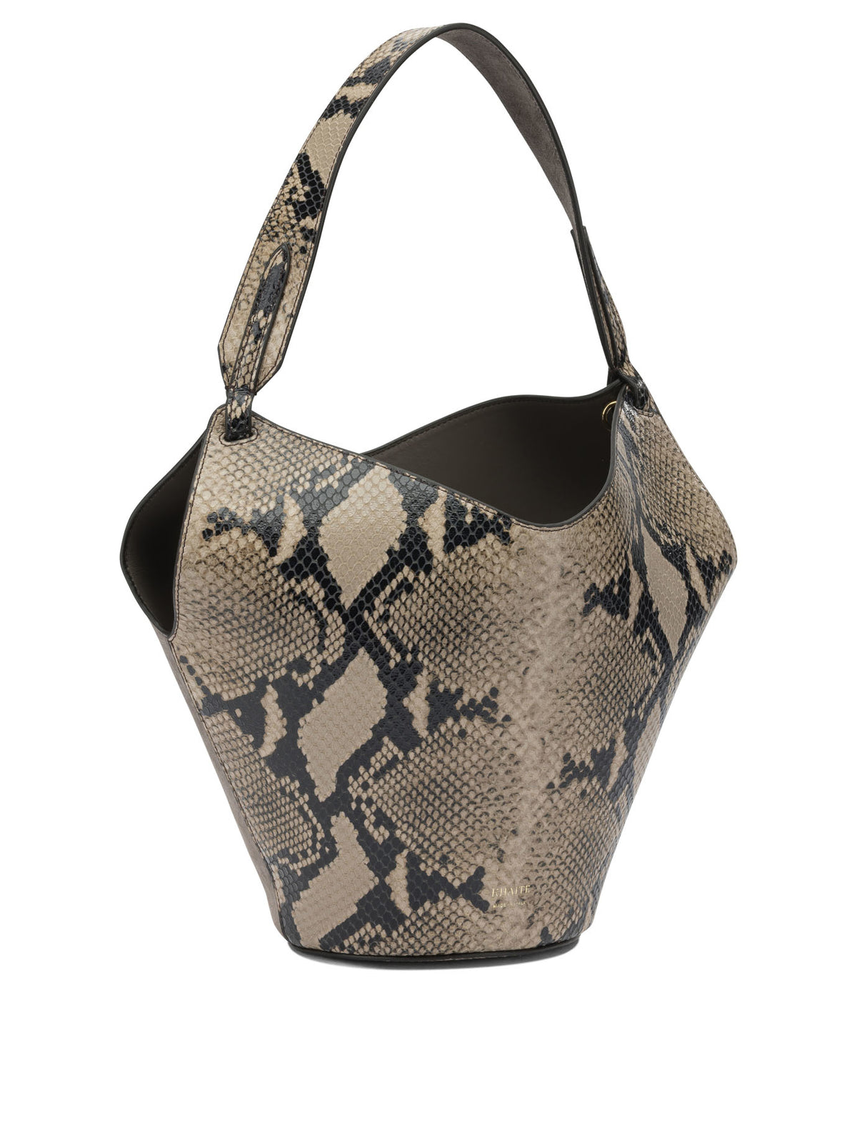 Khaite "Lotus" Small Shoulder Bag - Brown