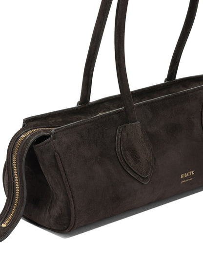 Khaite "Donna" Medium Shoulder Bag - Black