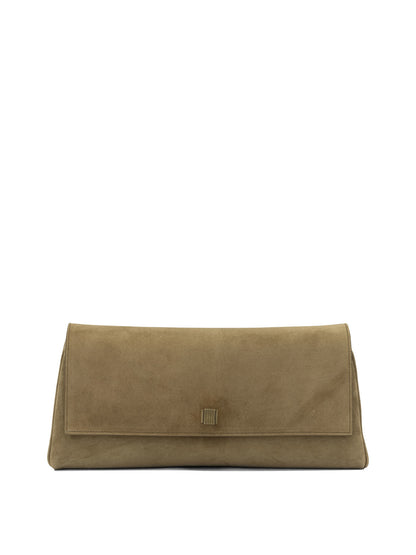 Khaite "Audrey" Clutch - Brown