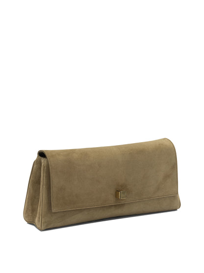 Khaite "Audrey" Clutch - Brown