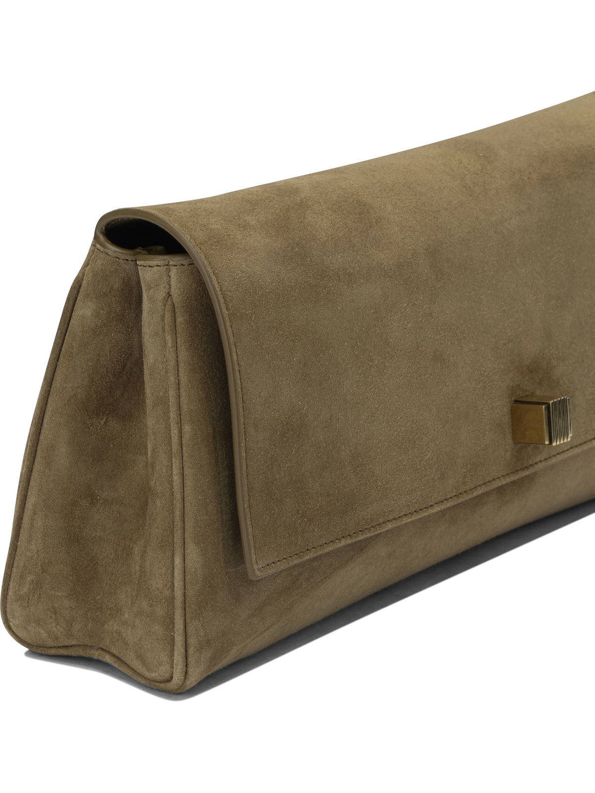 Khaite "Audrey" Clutch - Brown