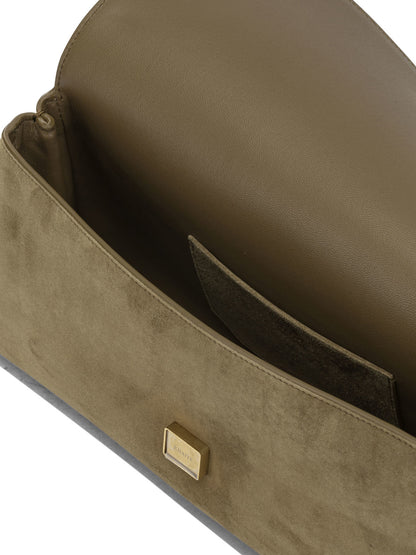 Khaite "Audrey" Clutch - Brown
