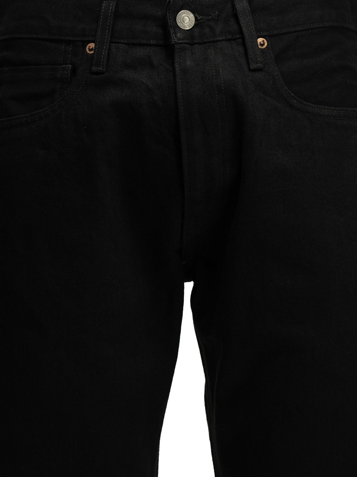 Levi's "Anchor Relaxed" Straight Leg Jeans - Black