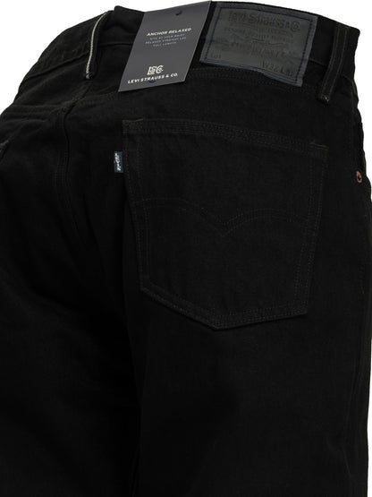 Levi's "Anchor Relaxed" Straight Leg Jeans - Black