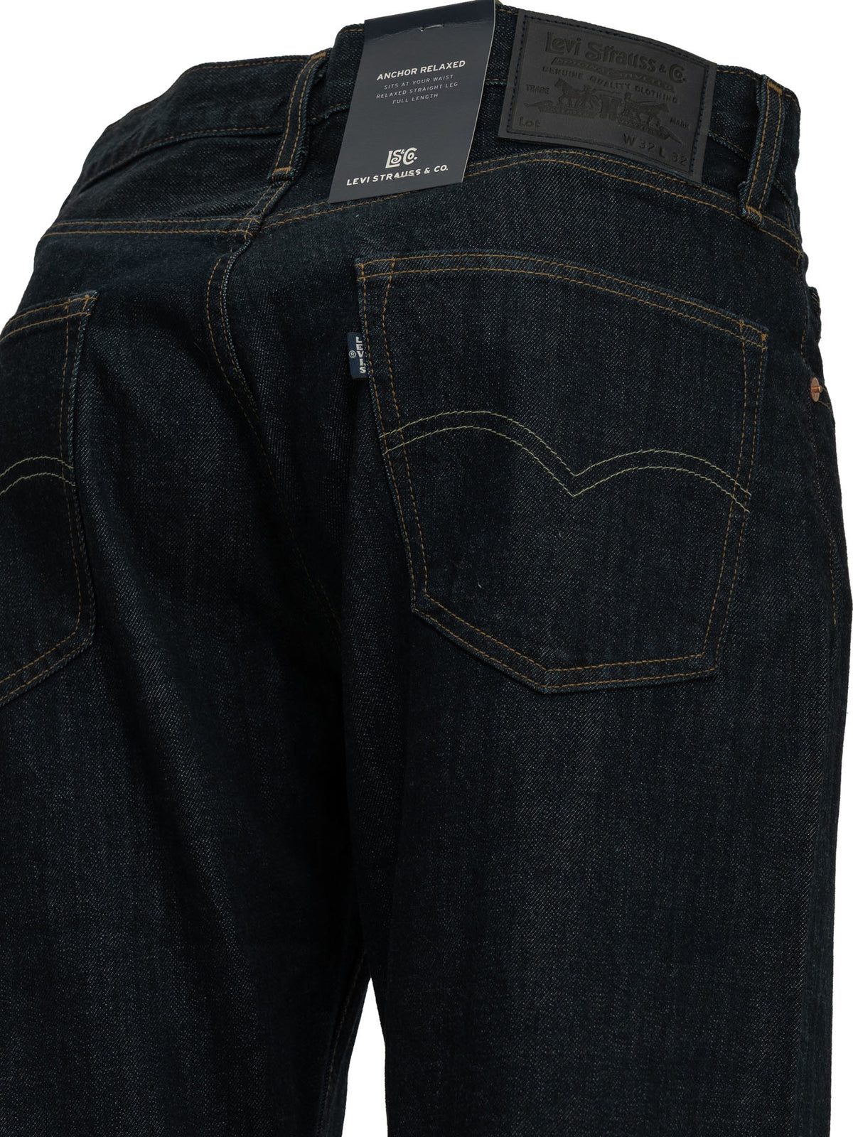 Levi's "Anchor Relaxed" Straight Leg Jeans - Blue