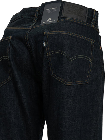 Levi's "Anchor Relaxed" Straight Leg Jeans - Blue