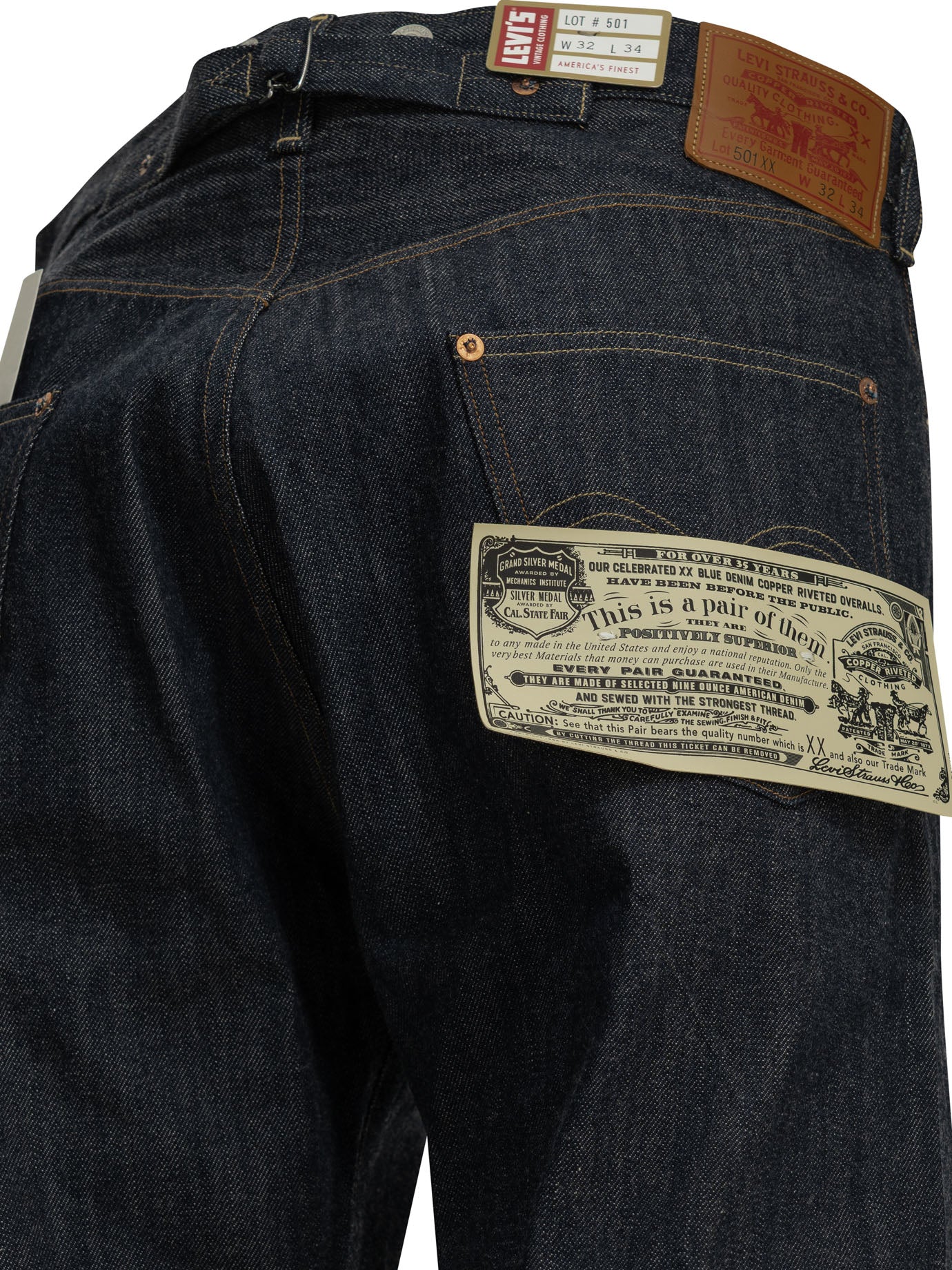 Levi'S "501® 1922 Levi's® Vintage Clothing" Straight-Leg Jeans - Blue