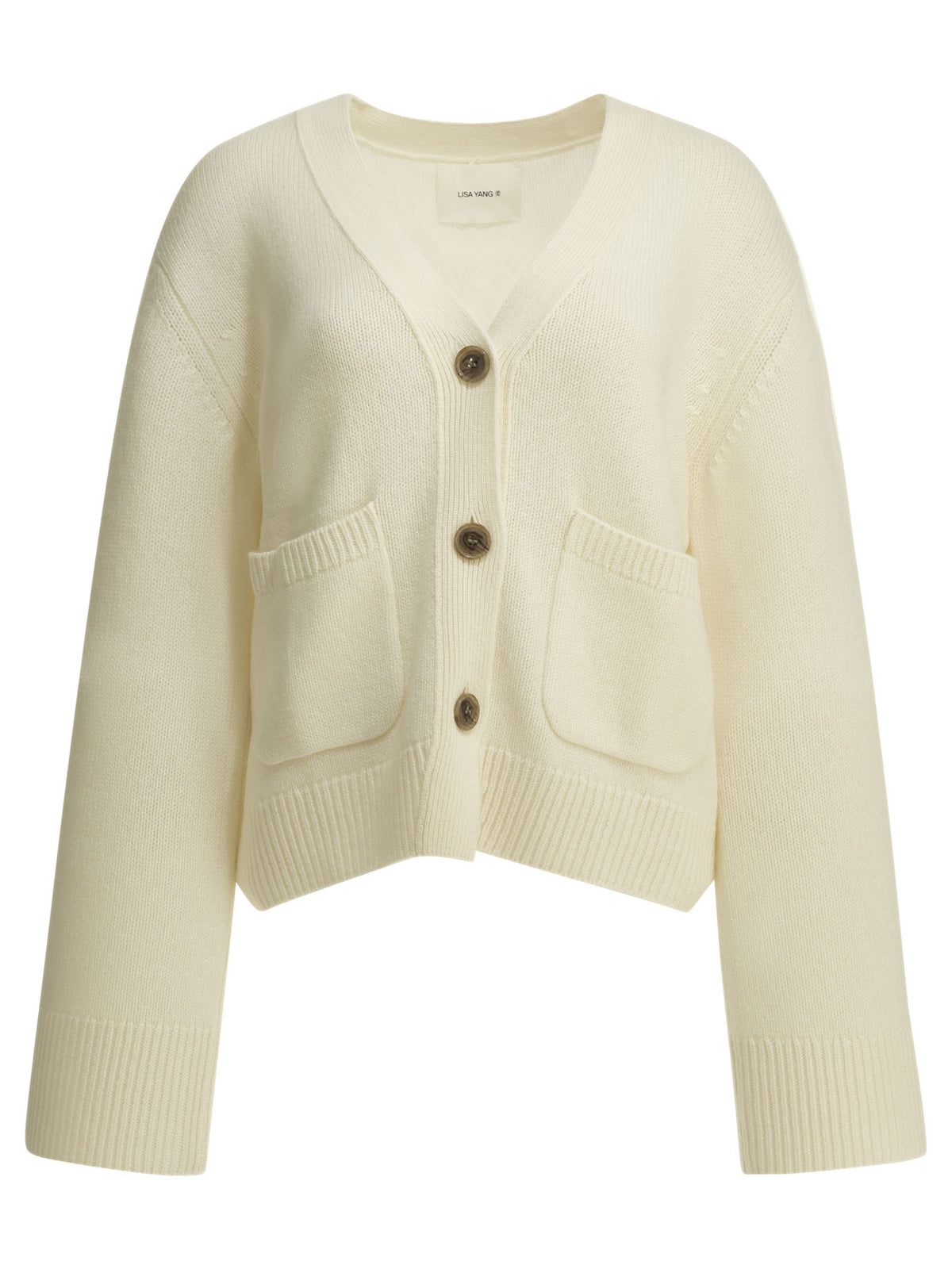 Lisa Yang Knitwear - White