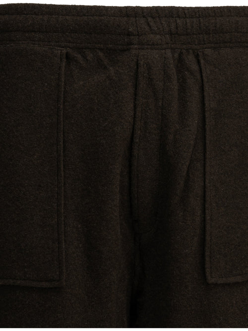 Maison Kitsuné Casual fleece pants - Brown