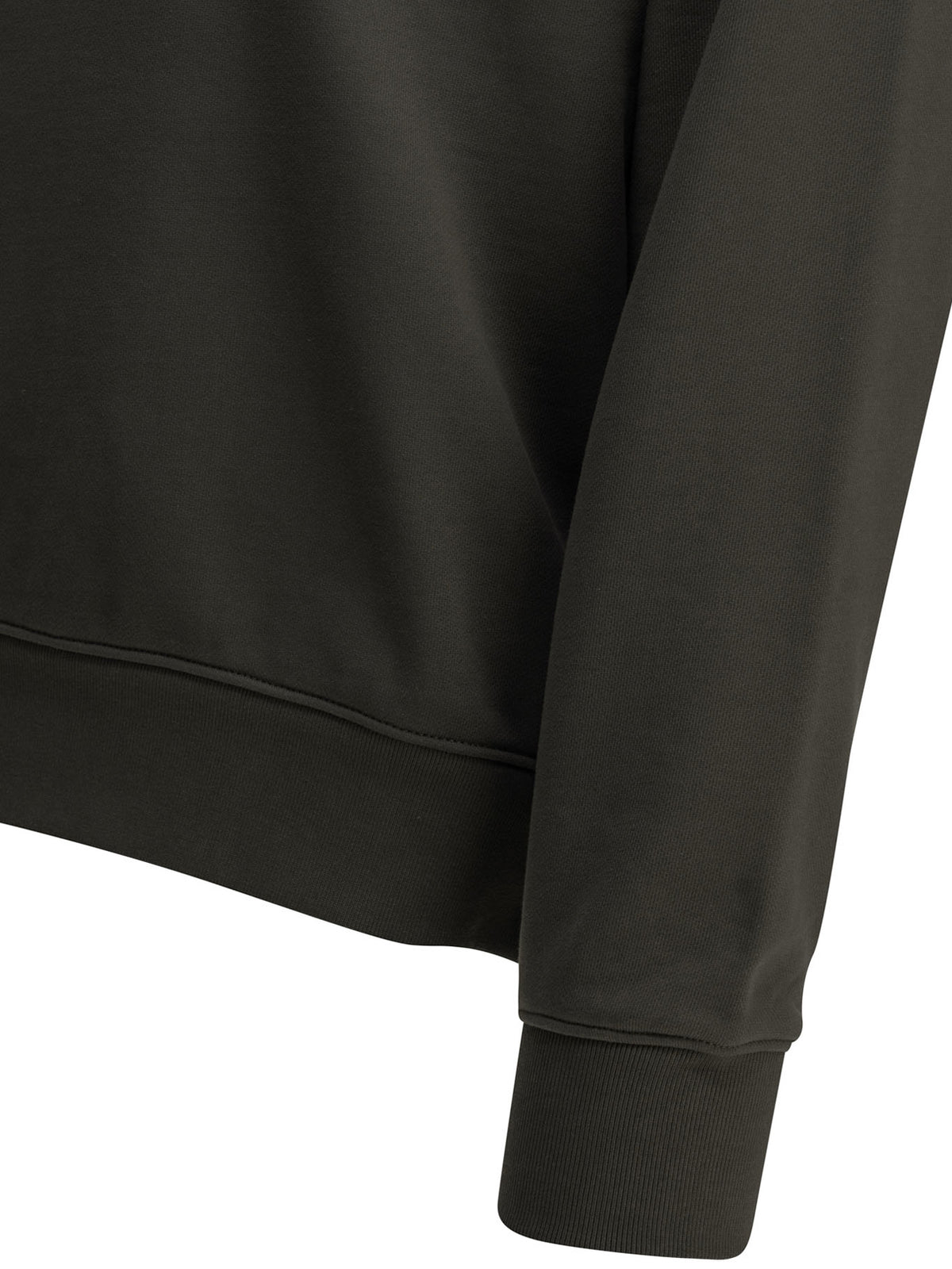 Maison Kitsuné "Chillax Fox" Polo-Collar Sweatshirt - Grey