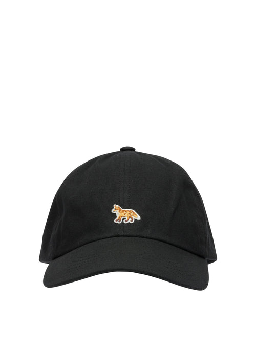 Maison Kitsuné "Baby Fox" Baseball Cap - Black