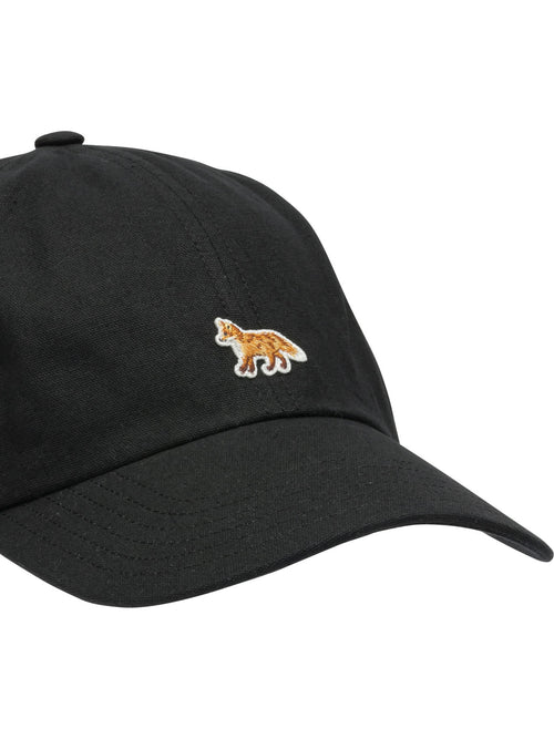 Maison Kitsuné "Baby Fox" Baseball Cap - Black