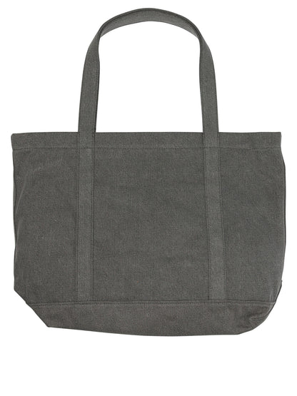 Maison Kitsuné "Profile Fox" Large Shoulder Bag - Black