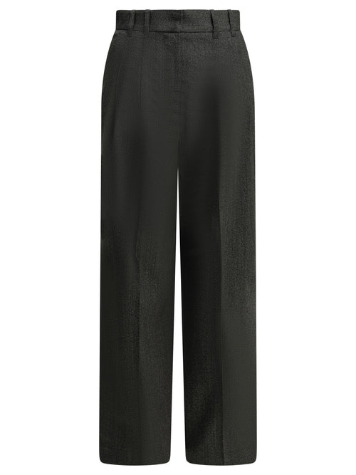 Maison Kitsuné Tailored pants made of wool blend - Grey