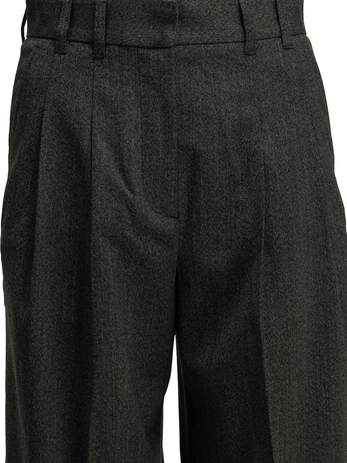 Maison Kitsuné Tailored pants made of wool blend - Grey