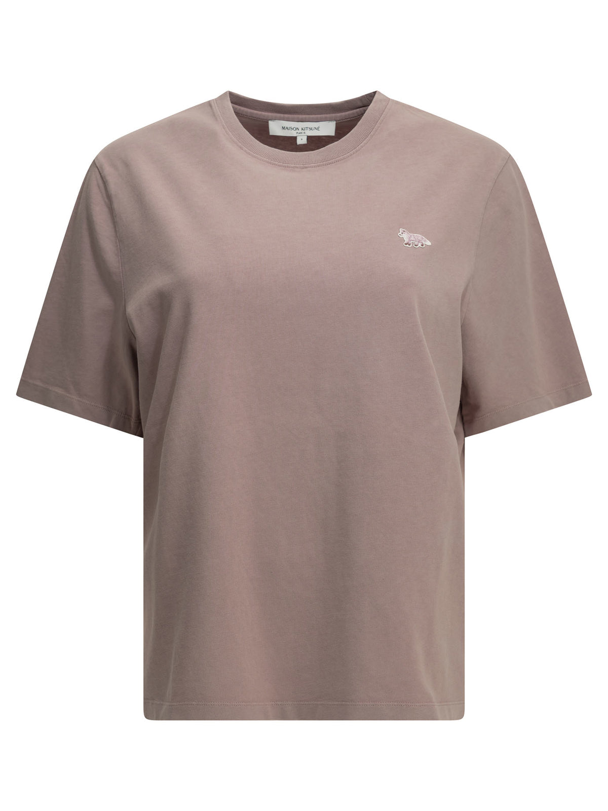 Maison Kitsuné "Baby Fox" Crew-Neck T-Shirt - Purple