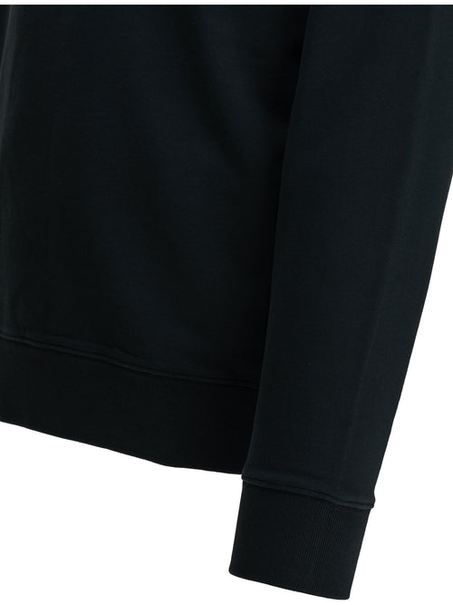 Maison Kitsuné "Fox Head" Crew-Neck Sweatshirt - Blue