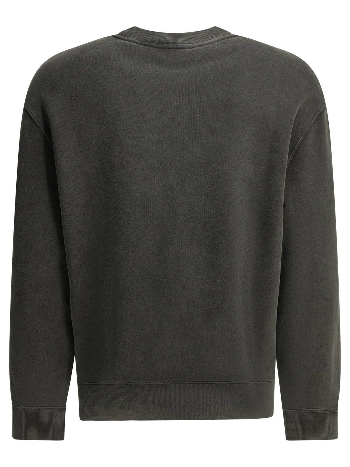 Maison Kitsuné "Fox Head Faded" Crew Neck Sweatshirt - Black